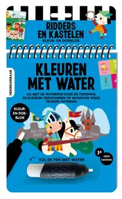 Omslag van Kleuren met water - Ridders en kastelen