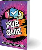Omslag van Pubquiz scheurkalender mini - 2026