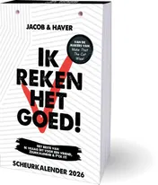 Omslag van Ik reken het goed scheurkalender - 2026