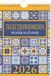 Omslag van Tegeltjeswijsheden weekkalender 2026