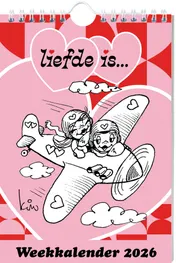 Omslag van Liefde is... weekkalender 2026