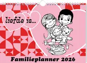 Omslag van Liefde is… familieplanner - 2026