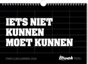 Omslag van Mwah familieplanner - 2026