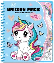 Omslag van 4-in-1 Doeboek - Unicorn magic