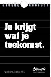 Omslag van Mwah weekkalender 2026