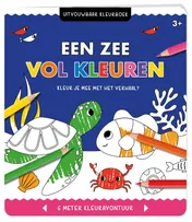 Omslag van Uitvouwbaar kleurboek - Een zee vol kleuren