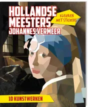 Omslag van Kleuren met stickers - Hollandse Meesters: Johannes Vermeer