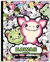 Omslag van Kawaii kleurboek - Little Monsters