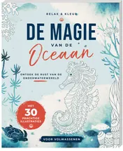Omslag van Relax en kleur - De magie van de oceaan