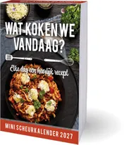 Omslag van Wat koken we vandaag? mini scheurkalender - 2027