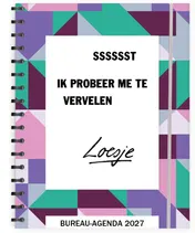 Omslag van Loesje bureau-agenda A4 - 2027