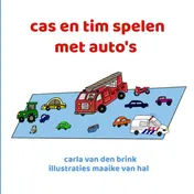 Omslag van cas en tim spelen met auto's
