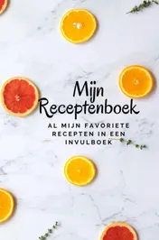 Omslag van Mijn receptenboek
