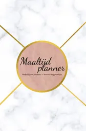 Omslag van Maaltijdplanner