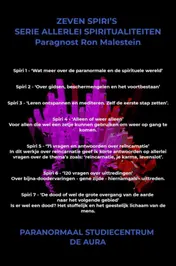 Omslag van 7 Spiri's