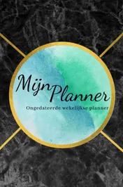 Omslag van Mijn planner