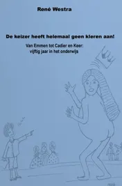 Omslag van De keizer heeft helemaal geen kleren aan!