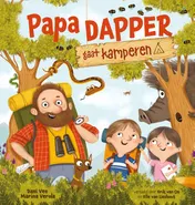 Omslag van Papa Dapper gaat kamperen