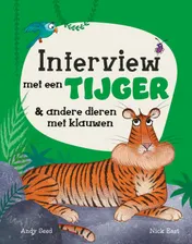Omslag van Interview met een tijger & andere dieren met klauwen