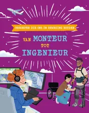 Omslag van Beroepen die ons in beweging houden: van monteur tot ingenieur