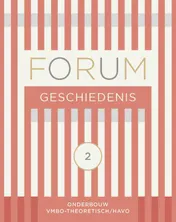 Omslag van FORUM Geschiedenis leerboek vmbo-theoretisch/havo 2