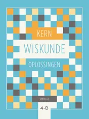 Omslag van oplossingenboek