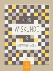 Omslag van KERN Wiskunde uitwerkingenboek havo 4 wiskunde B deel 2