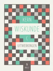 Omslag van KERN Wiskunde uitwerkingenboek vwo 5 wiskunde C deel 2