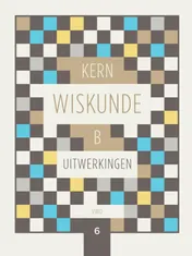 Omslag van KERN Wiskunde uitwerkingenboek vwo 6 wiskunde B