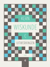 Omslag van KERN Wiskunde uitwerkingenboek vwo 6 wiskunde C