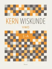 Omslag van KERN Wiskunde ed 2 leerboek vwo 1 deel A