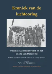 Omslag van Kroniek van de luchtoorlog boven de Alblasserwaard en Eiland van Dordrecht