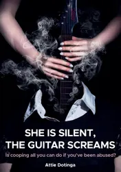 Omslag van She is silent, the guitar screams