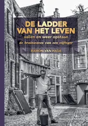 Omslag van De ladder van het leven, vallen en weer opstaan