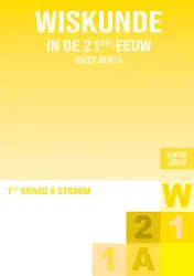 Omslag van 1ste Graad A Stroom