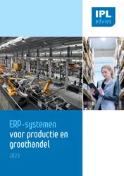 Omslag van ERP-systemen voor Productie en Groothandel 2023