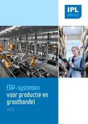 Omslag van ERP-systemen voor Productie en Groothandel 2023