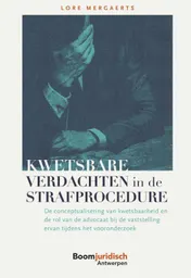 Omslag van Kwetsbare verdachten in de strafprocedure