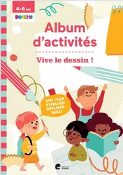 Omslag van Album d'activités (avec plein d'exercices) - Vive le dessin