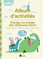 Omslag van Album d'activités: Voyage au temps des châteaux forts
