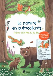 Omslag van La nature en autocollants