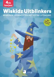 Omslag van Wiskidz Uitblinkers - 4de leerjaar