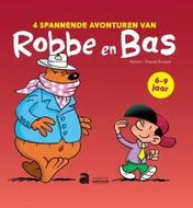 Omslag van 4 spannende avonturen van Robbe en Bas
