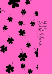 Omslag van Werkplanner Klaver Pink - To Do Planner - A4 - Ongedateerd.