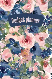 Omslag van Budget planner - Kasboek - Huishoudboekje - Budgetplanner