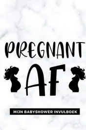 Omslag van Mijn Babyshower Invulboek – Ook geschikt als Babyshower Gastenboek