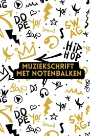 Omslag van Muziekschrift met notenbalken