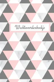 Omslag van Wachtwoordenboekje - Password organizer
