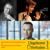 Omslag van Hans Goedkoop over Herman Heijermans; Daniël leest klokken (1902)