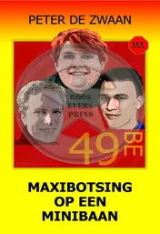 Omslag van Maxibotsing op een minibaan